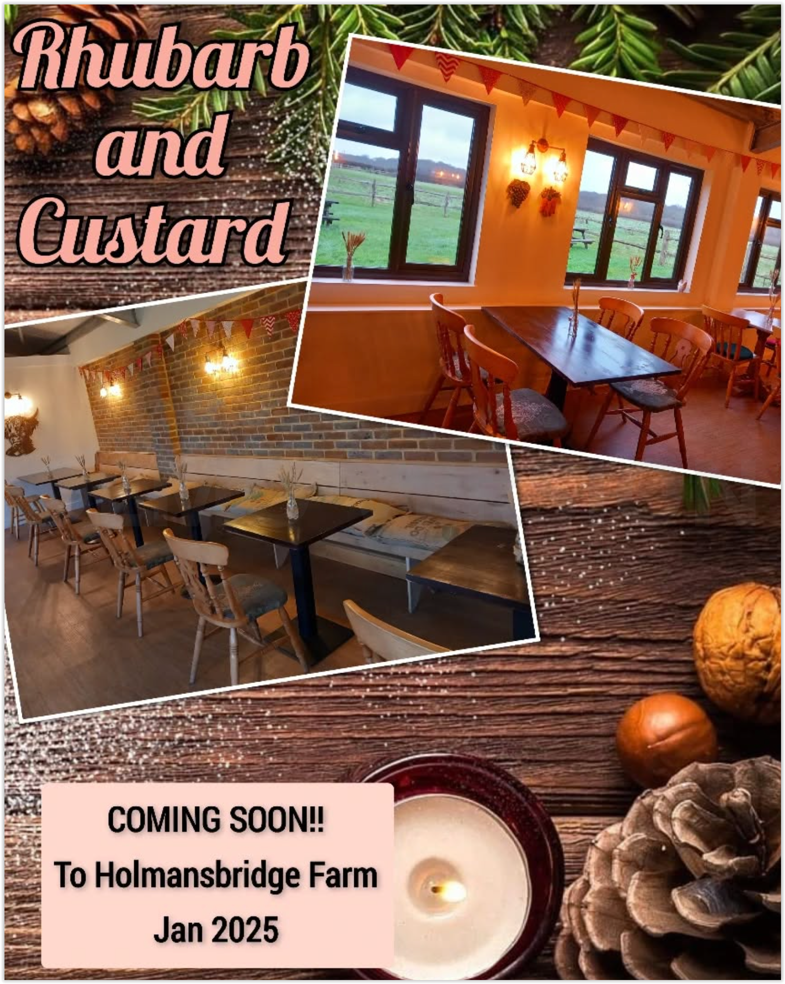 Rhubarb and Custard Cafe